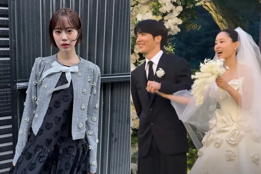 허영지가 공개하는 허송연♥적재 결혼식 비하인드