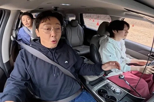 Kim Heechul, Driving, My Little Old Boy, Accident, Obstacle, Tak Jae-hoon, Heo Kyung-hwan