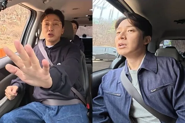 Kim Heechul, Driving, My Little Old Boy, Accident, Obstacle, Tak Jae-hoon, Heo Kyung-hwan
