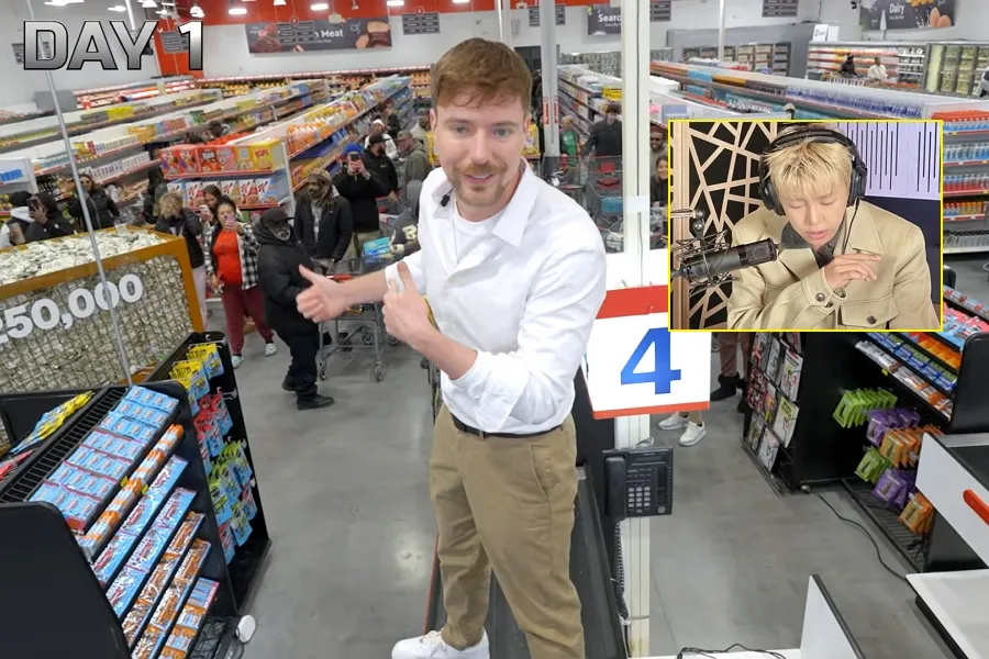 Voice Actor Lim Young-woong Stuns Fans With a Surprise Dubbing Cameo in MrBeast Video