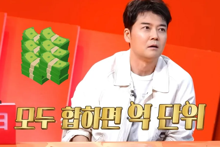 Jeon Hyun-moo confiesa que ha gastado cientos de millones de wones en sobres de boda: "En segundas bodas doy menos"