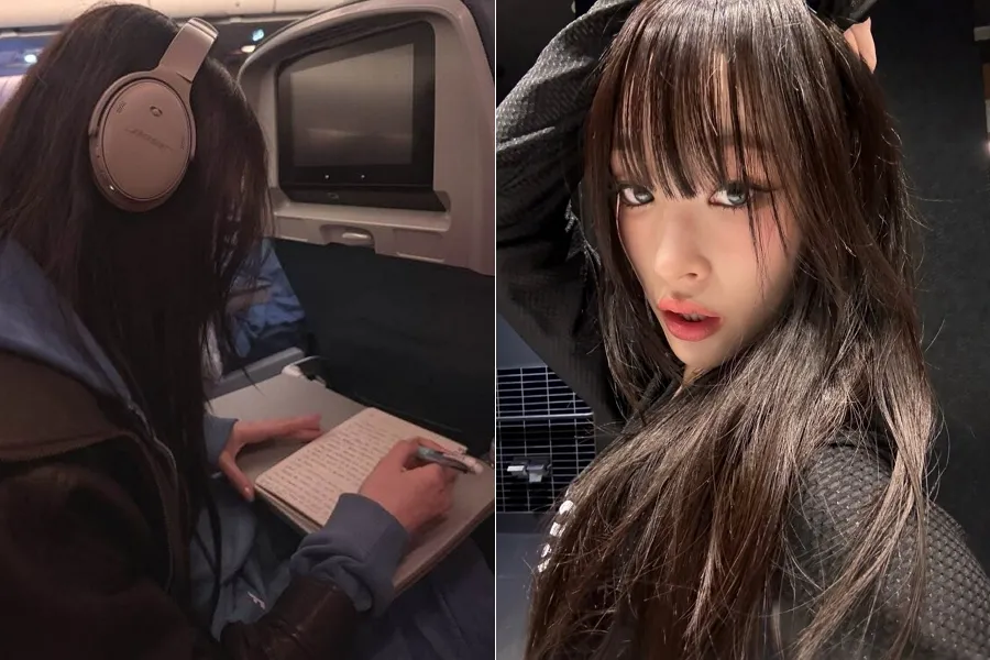 ‘Chaebol Idol’ All Day Project’s Annie Shocks Fans By Cramming For Finals In Economy Class