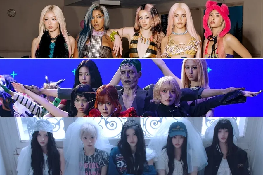 [K-pop ICON] KATSEYE, LE SSERAFIM, ILLIT… kỳ lạ thay, cùng một “màu HYBE”