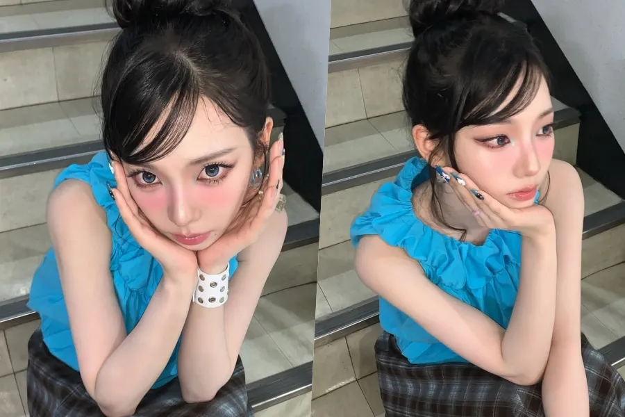 aespa’s Karina in blue this time? Election-season ‘political color’ debate erupts