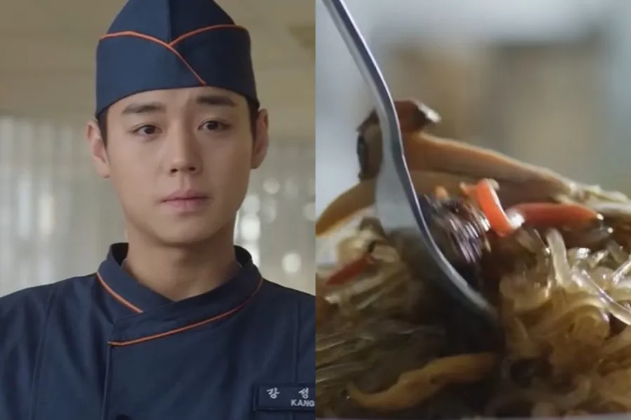 Park Ji-hoon deslumbra en 'La leyenda del cocinero militar' con un plato de 5 estrellas: "¿Quién come japchae con tenedor?"