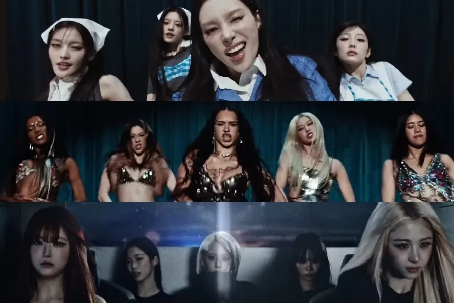 LE SSERAFIM x ILLIT x KATSEYE Drop MV Early — Korean Fans’ “One Pick”?