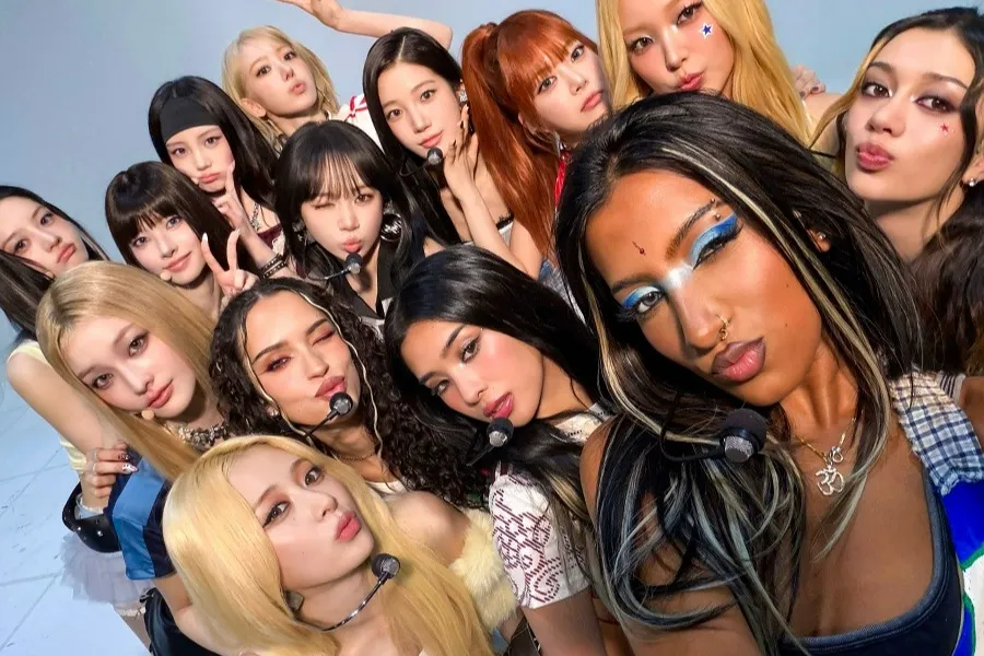 '활동 중단' 채원까지 등장…캣츠아이X르세라핌X아일릿, 엠카 출격