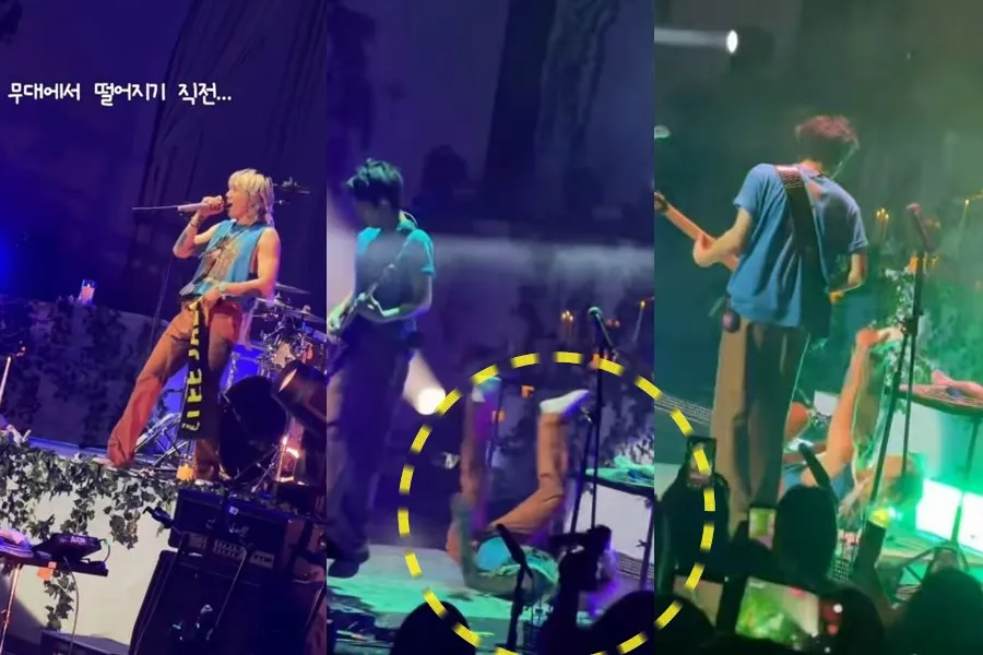 Shocking Onstage Fall: Lee Hong-gi Nearly Wipes Out As Fans Warn "You're Almost 40"