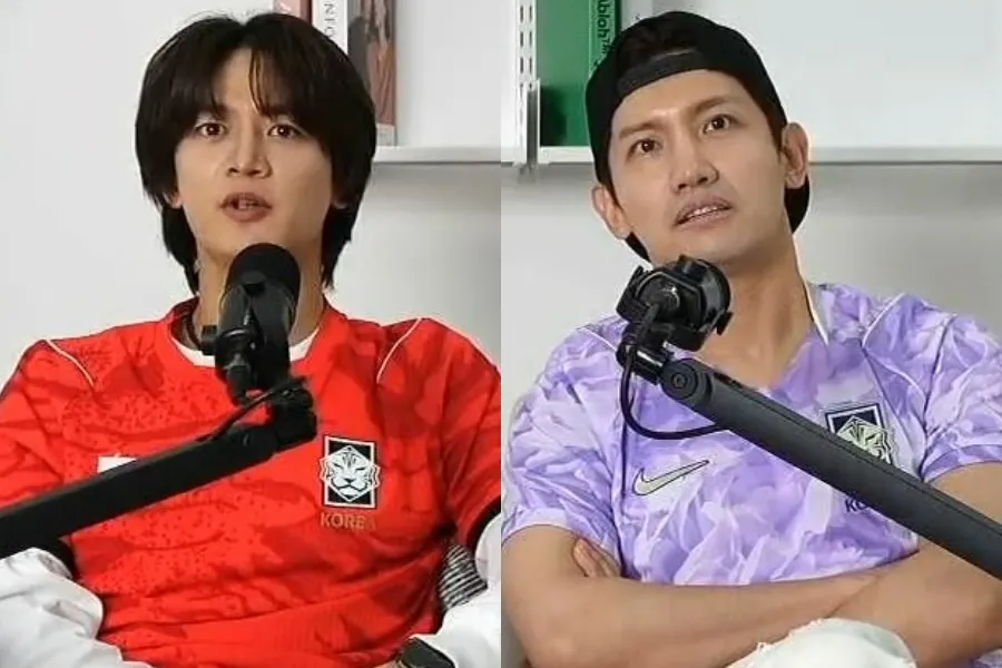 Novo fenômeno da narração ao vivo: Minho X Changmin exibem química 'perfeita' no jogo contra o México