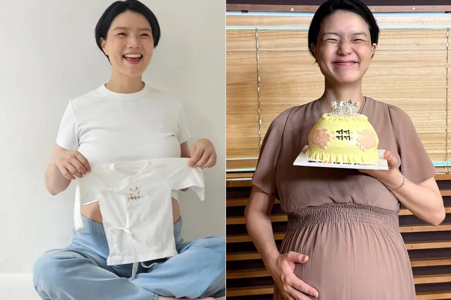 Ahn Young-mi bắt đầu nghỉ sinh em bé thứ hai… Tranh cãi “sinh con ở nước ngoài” lại bị khơi lại
