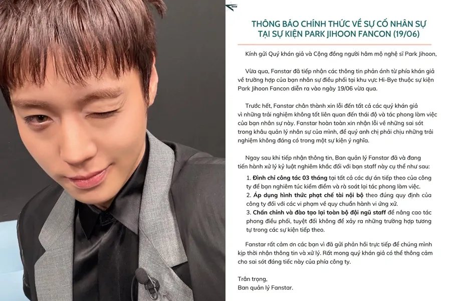 Fans Pushed, Lines In Chaos — Park Ji Hoon’s Vietnam Fan-Con Triggers ‘Botched Management’ Uproar