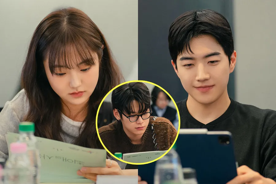 강훈·김혜준 '최애의 사원', 열기 가득한 첫 만남…"콘서트장인 줄"