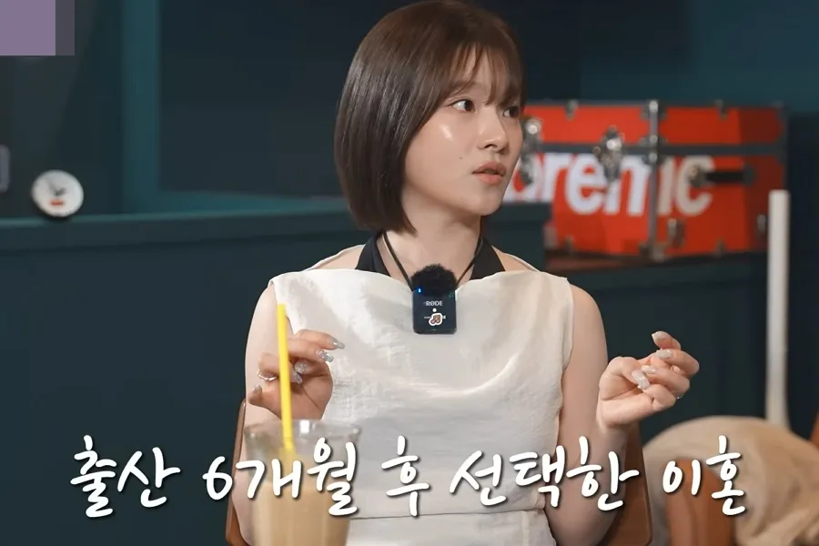 벤 "출산 6개월 만 이혼 결심…내가 살아야 아이도 살아"