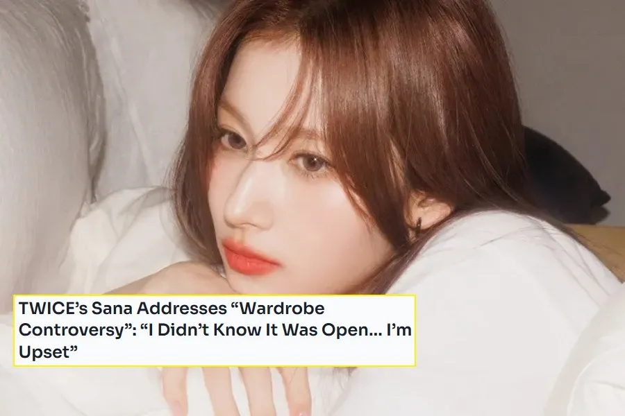 [Global Pick] 'Accidente de vestuario': Sana de TWICE "Me di cuenta al llegar al camerino"