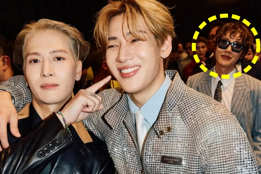 BTS 제이홉, 딱 걸렸네…파리 패션위크서 흐뭇한 미소