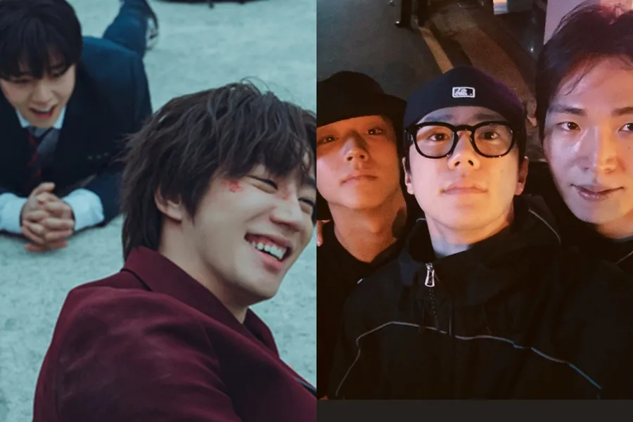 '7월 입대' 이준영, 박지훈·이종무와 깜짝 만남…"드디어 성사"