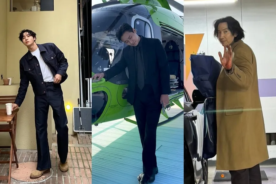 Choo Young-woo, Ju Ji-hoon y Lee Kwang-soo: la gran unión de los 'hombres puerta'... ¿y esas piernas?