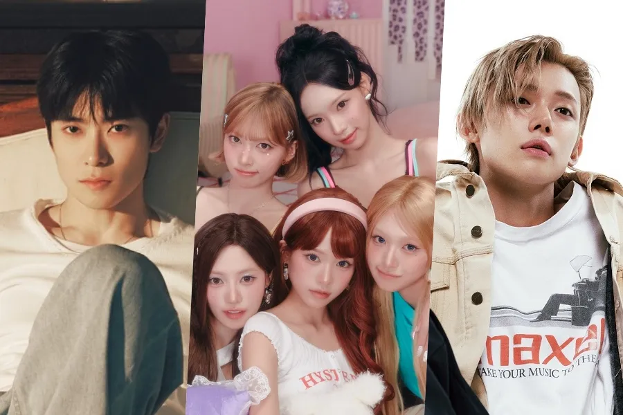 [Nuevas canciones] RESCENE, el grupo del momento, llega al 'D-DAY' de su single… y los idols masculinos despegan en solitario