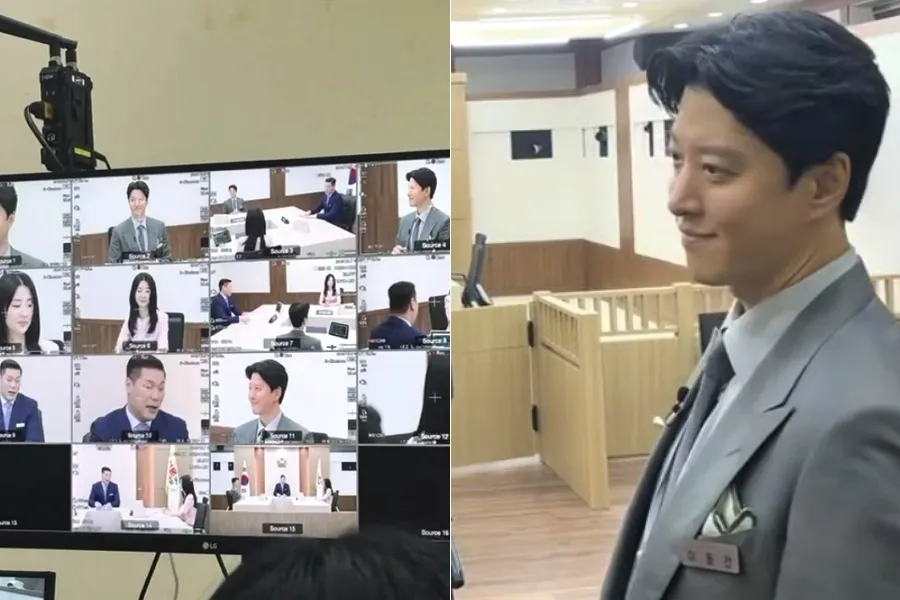 '카페 휴업' 이동건, '이혼숙려캠프' 촬영 현장서 포착