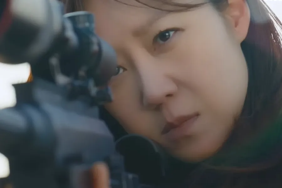 Sniper Gong Hyo-jin Arms Up In 'Married Woman Killer' — Her First Foray Into The Genre