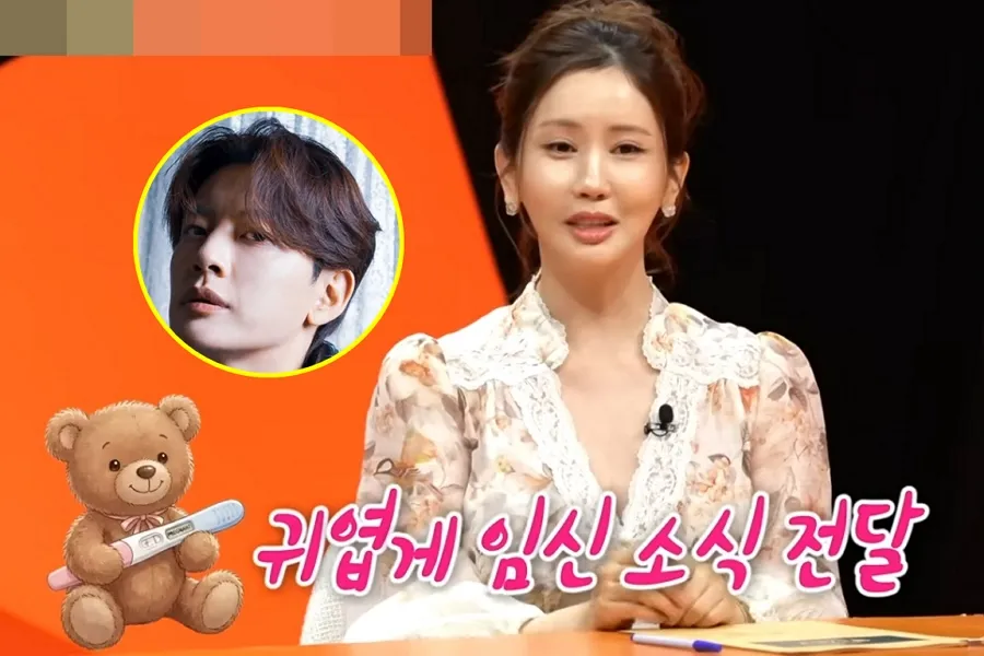 Grávida de 18 semanas, Lee Da-hae revela reação do marido SE7EN: “ficou em choque e chorou”