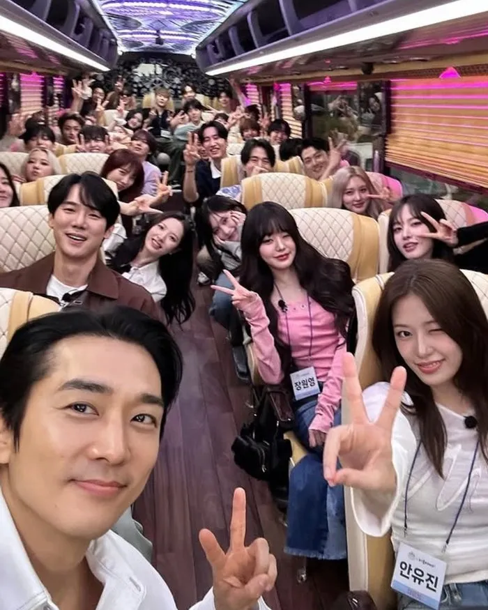 "先輩み"全開のソン・スンホン、STARSHIPファミリー大集合で和やかムード