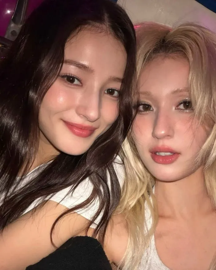 "도플갱어야?" 말 나온 전소미X낸시 투샷 비주얼 (+사진) 