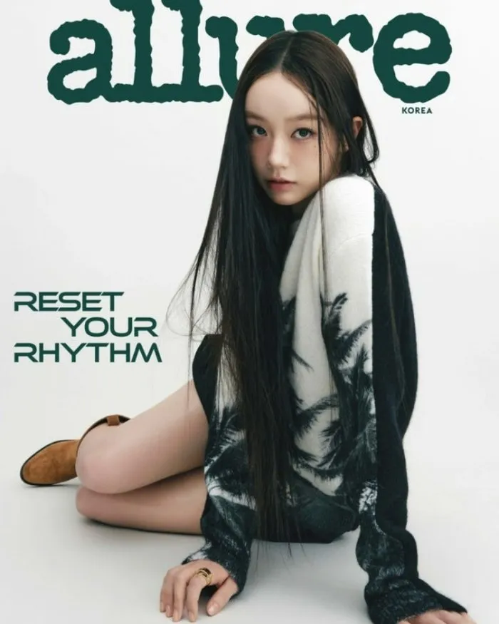 [화보] 혜리, 촬영 중 앞머리 싹둑…과감한 변신