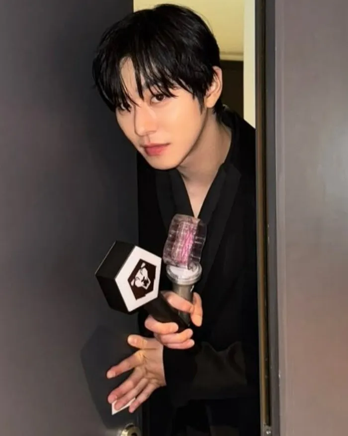 안효섭, 인스타그램, 케이팝 데몬 헌터스, 케데헌, 진우, 응원봉, 헌트릭스, 사자보이즈, 넷플릭스, 애니메이션, 영화