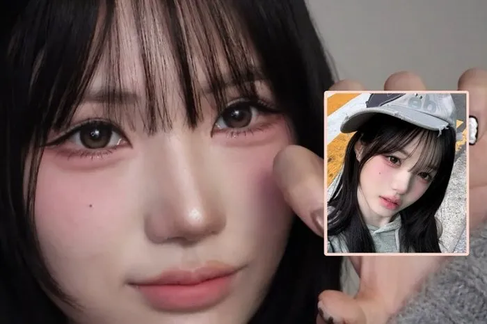 How To Nail tripleS Kim Chaewon's Viral 'Teary‑Eyed Bunny' Makeup