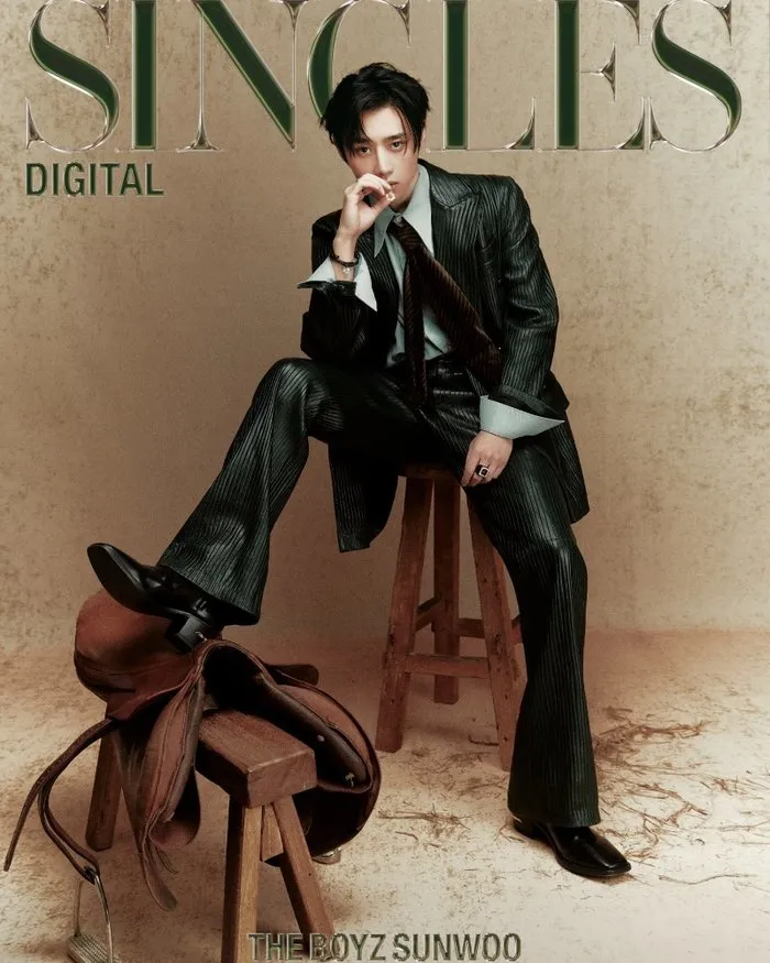 Pictorial THE BOYZ's Sunwoo: "I Feel Like I'm Floating on Clouds on Stage"